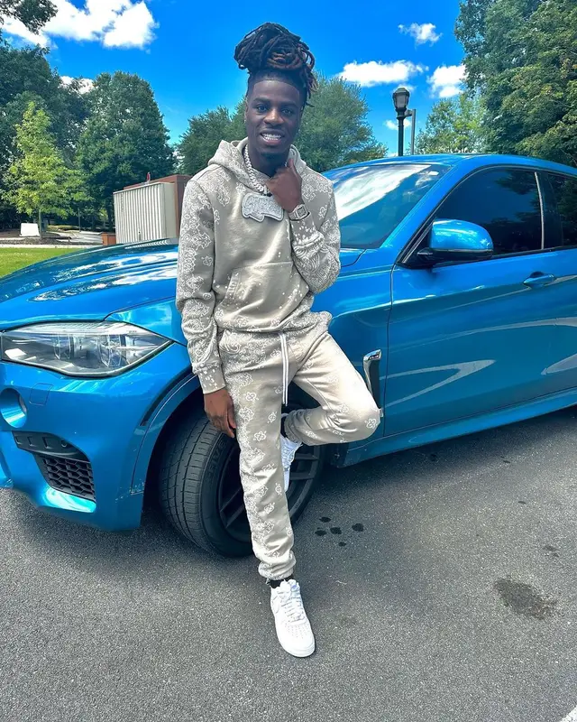 SleazyWorld Go outfit in Amiri and Nike, 2023