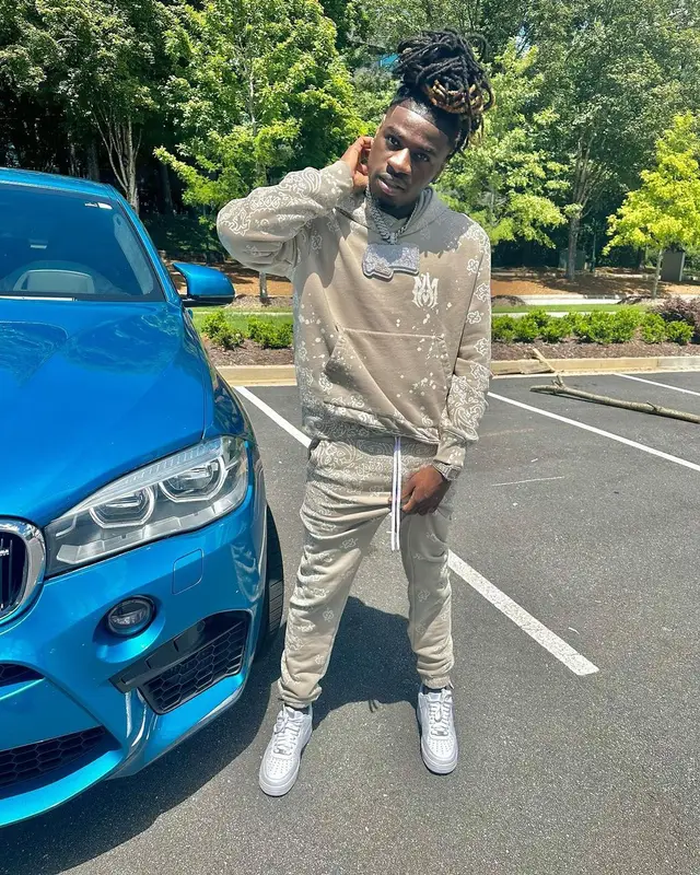 SleazyWorld Go outfit in Amiri and Nike, 2023