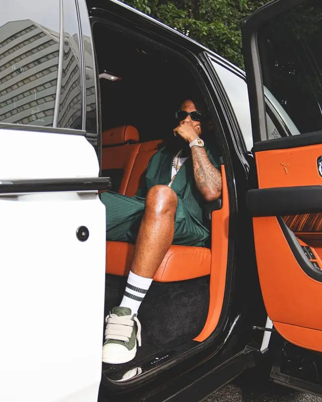 Fabolous outfit in Kith, Rick Owens, and Vintage Frames, 2023