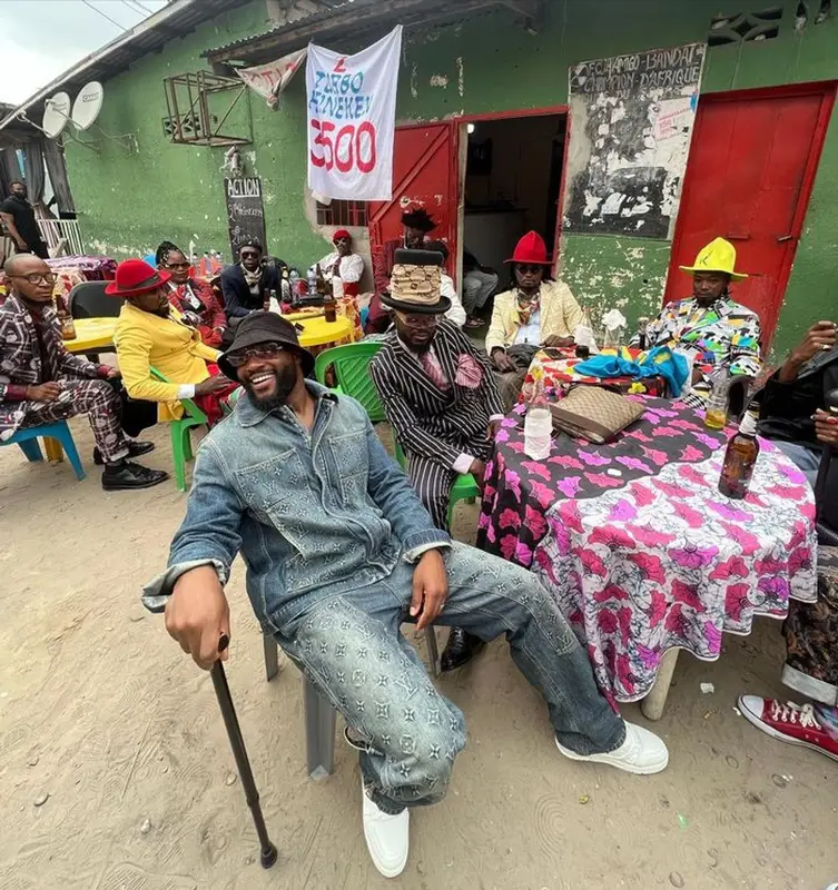 Gradur outfit in Louis Vuitton and Cartier, 2023