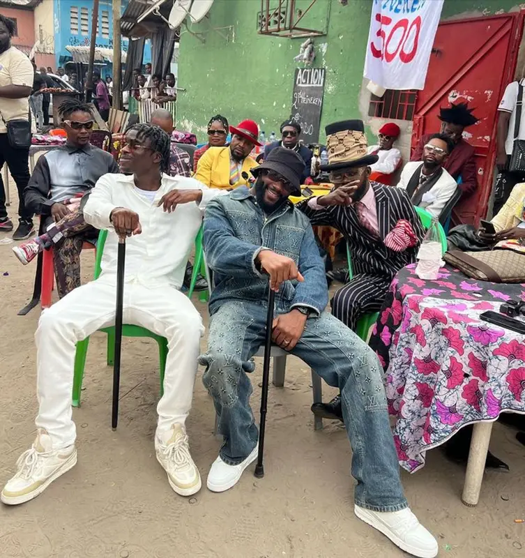 Gradur outfit in Louis Vuitton and Cartier, 2023