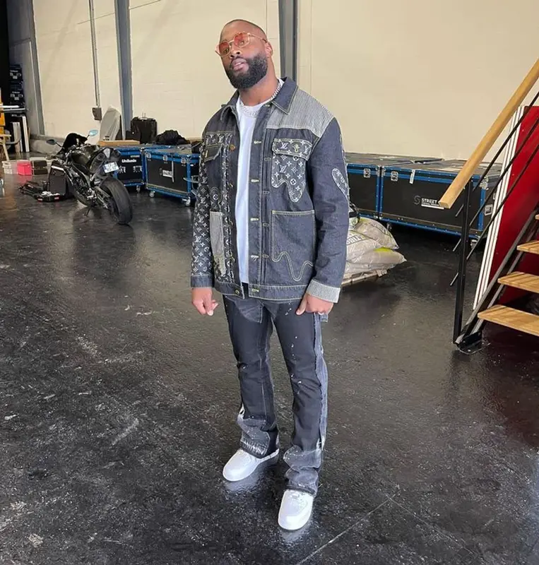 Gradur outfit in Louis Vuitton, Gallery Dept., and Nigo, 2023