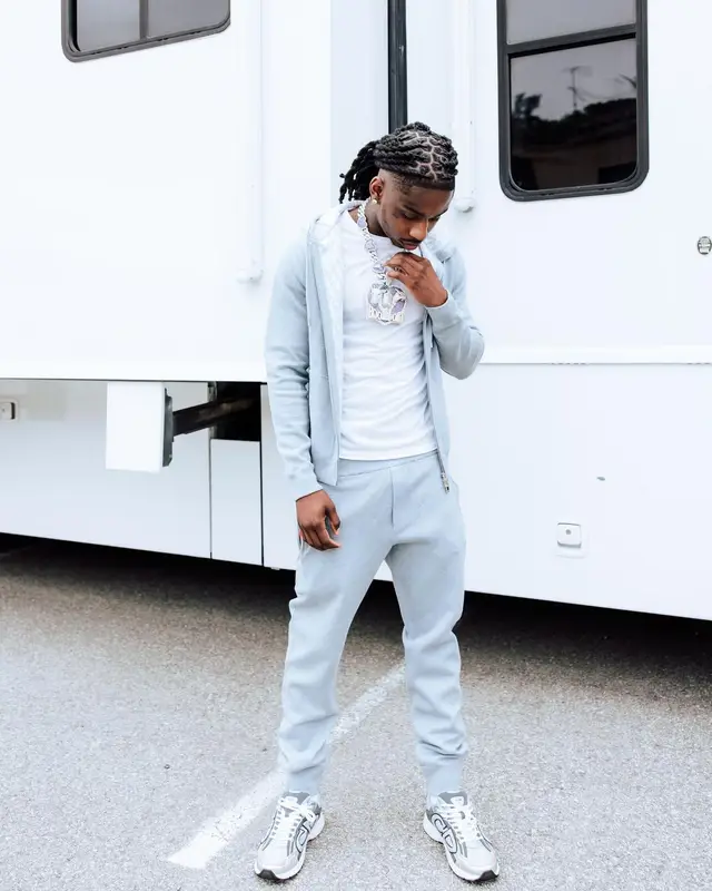 Polo G outfit in Dior, 2023