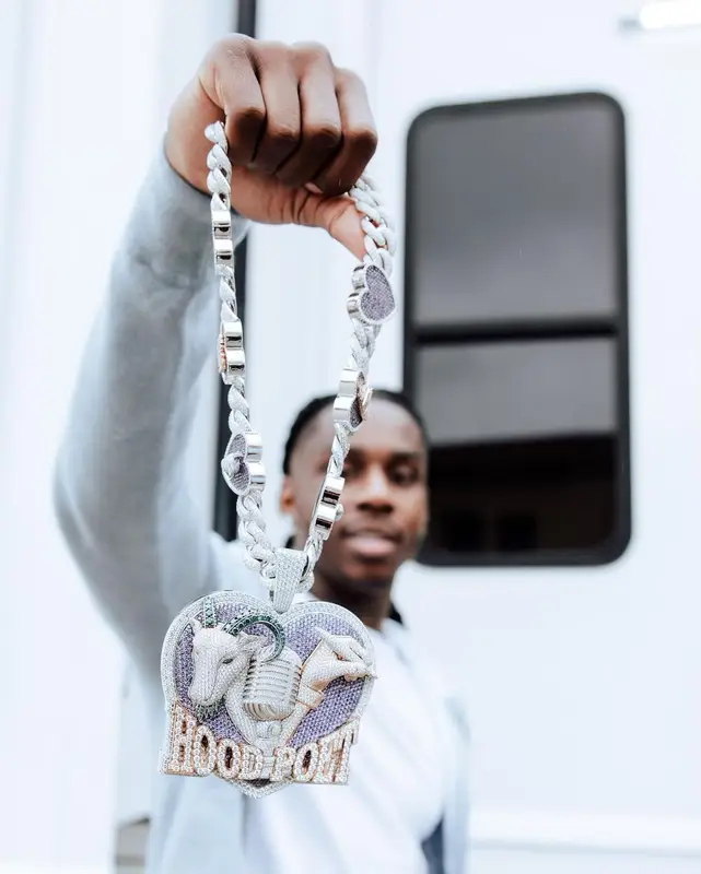 Polo G outfit in Dior, 2023