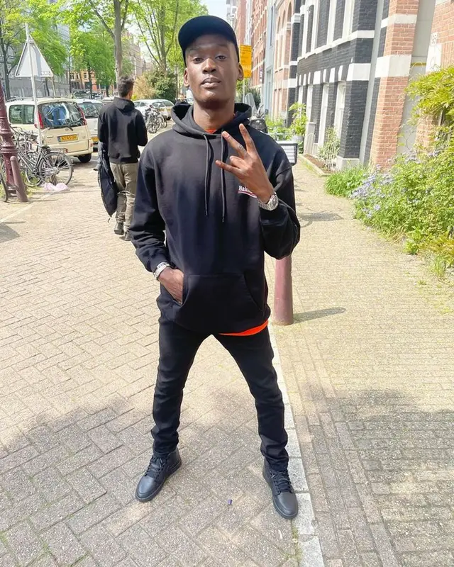 Mig outfit in Balenciaga, Amiri, and Nike, 2023