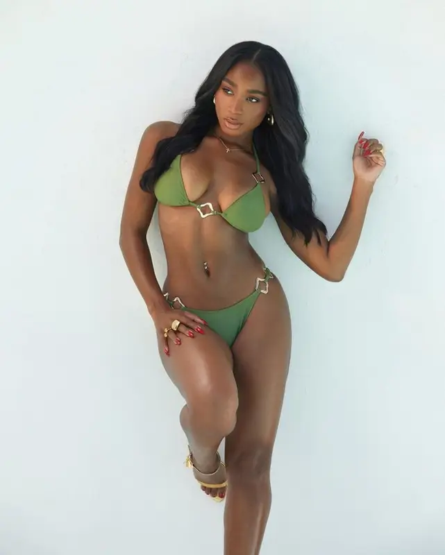 Normani outfit in Tom Ford and Yevrah, 2023