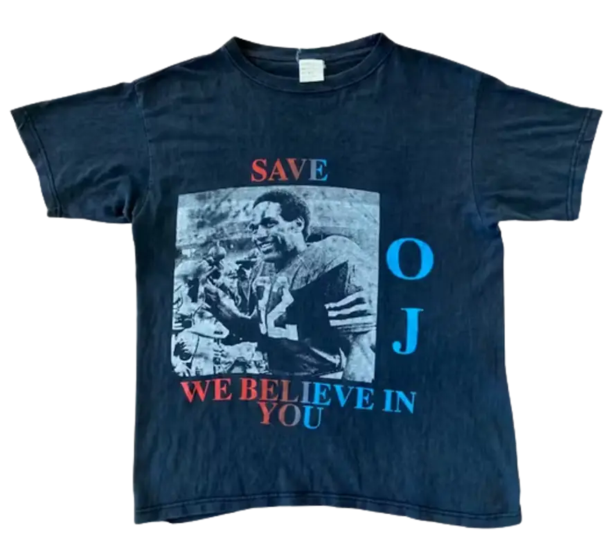 Vintage Save OJ T-shirt $650
