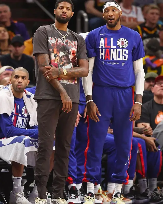 Paul George outfit in Grace Court Co, 2023