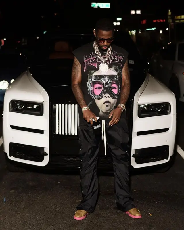 Fabolous outfit in Reebok, Billionaire Boys Club, and IceCream, 2023