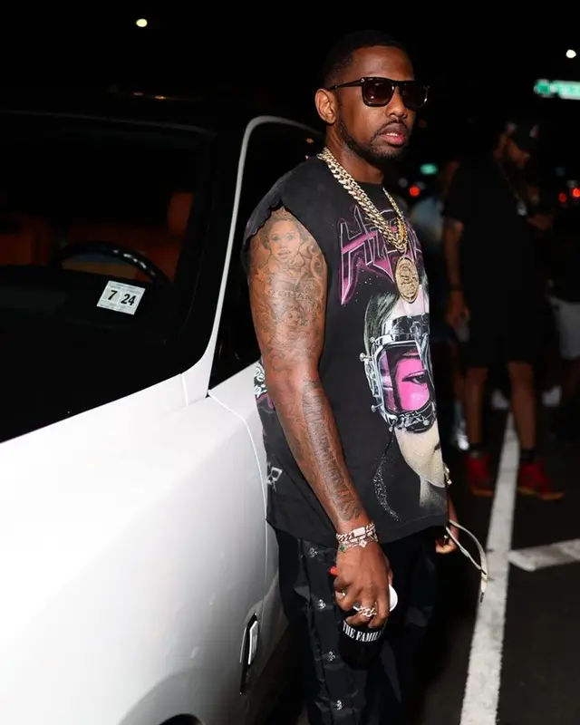 Fabolous outfit in Reebok, Billionaire Boys Club, and IceCream, 2023