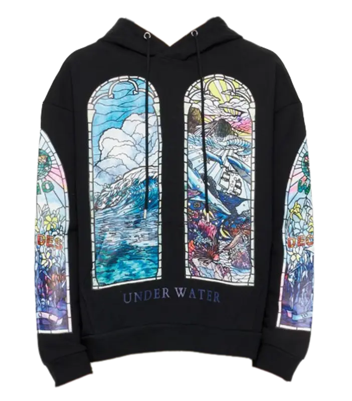 Who Decides War Black Sandy Lane Hoodie $400
