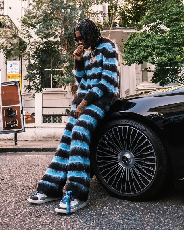 Digga D outfit in Marni and Lanvin, 2023