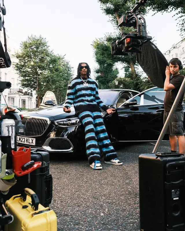 Digga D outfit in Marni and Lanvin, 2023