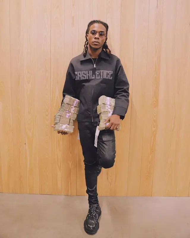 Cae Cartier outfit in Purple Brand, Balenciaga, and Cartier, 2022