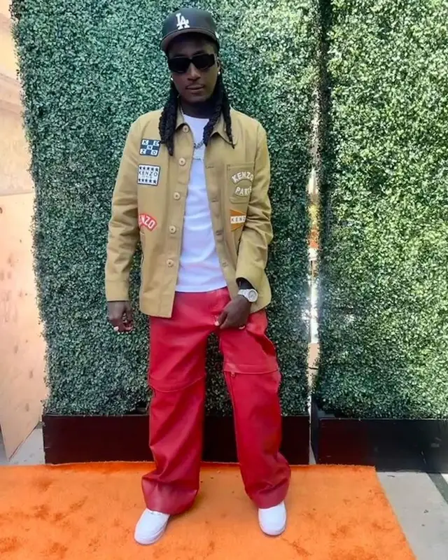 K Camp outfit in Roam The Halls, 2023