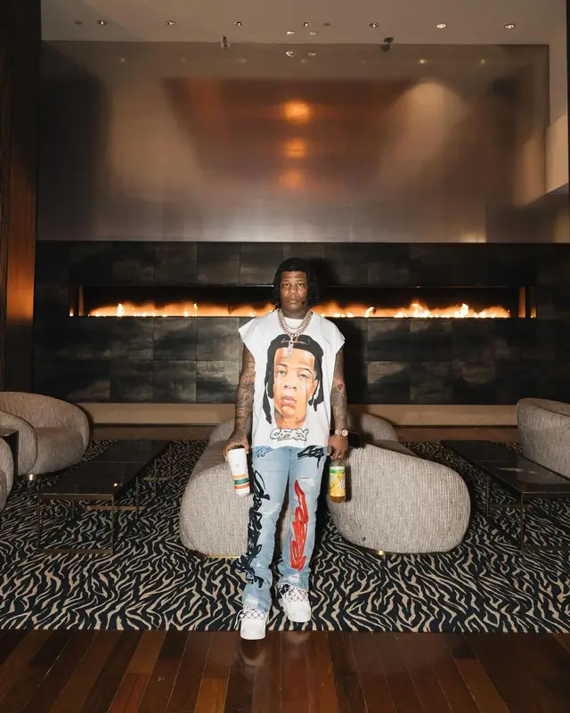 Rylo Rodriguez outfit in Cosey X Cosey, 2023