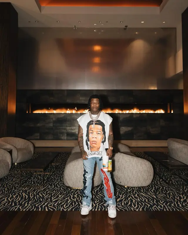Rylo Rodriguez outfit in Cosey X Cosey, 2023
