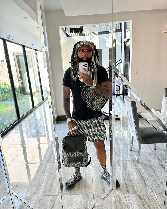 Money Man outfit in Cartier and Dior, 2023