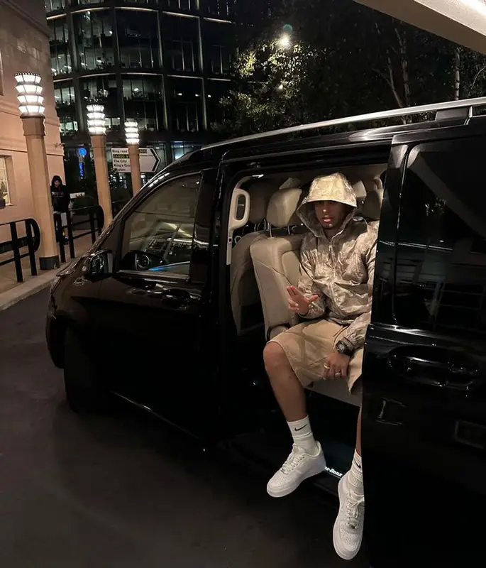 Veigh outfit in Trapstar and Nike, 2023