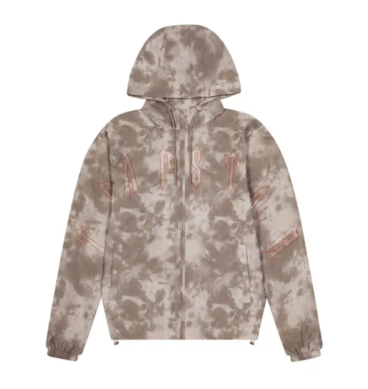 Trapstar Iced Coffee Pigment Irongate Windbreaker Jacket $252