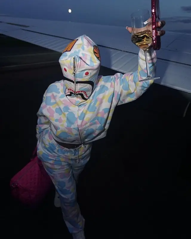Dream Doll outfit in Bape and Louis Vuitton, 2023