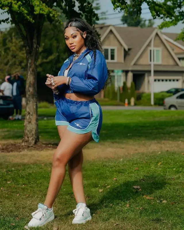 Jania Meshell outfit in Amiri, 2023