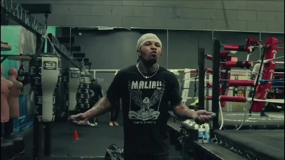 Gervonta Davis outfit in Local Authority LA, 2023