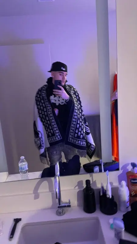 Yeat outfit in Highest Tendencies, 2023
