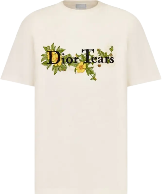 Dior White Logo T-Shirt $1100