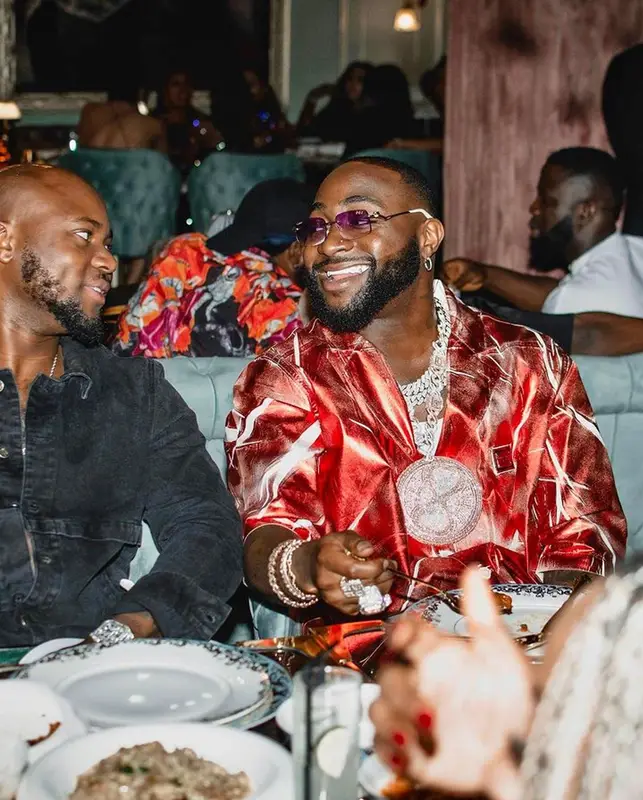 Davido outfit in Dolce & Gabbana and Cartier, 2023