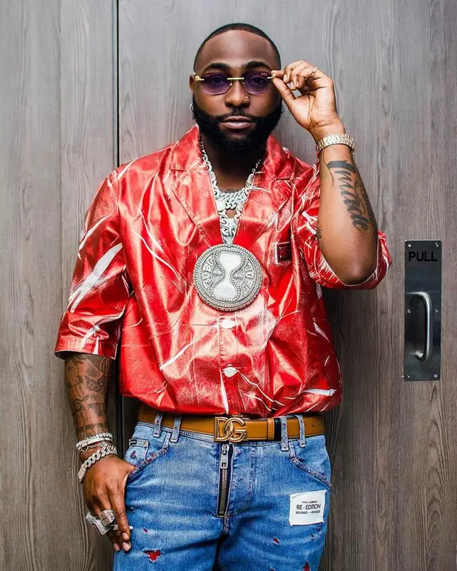 Davido outfit in Dolce & Gabbana and Cartier, 2023