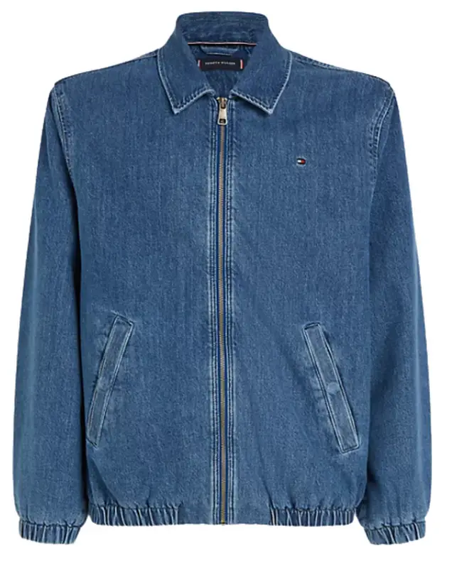 Tommy Hilfiger Zip-Up Denim Jacket $228