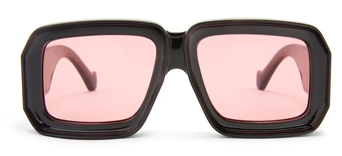 Loewe Shine Black Paula's Ibiza Dive Sunglasses $380