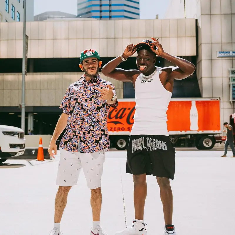 Bobby Shmurda outfit in Rta, Jordan, and Goorin Bros, 2023