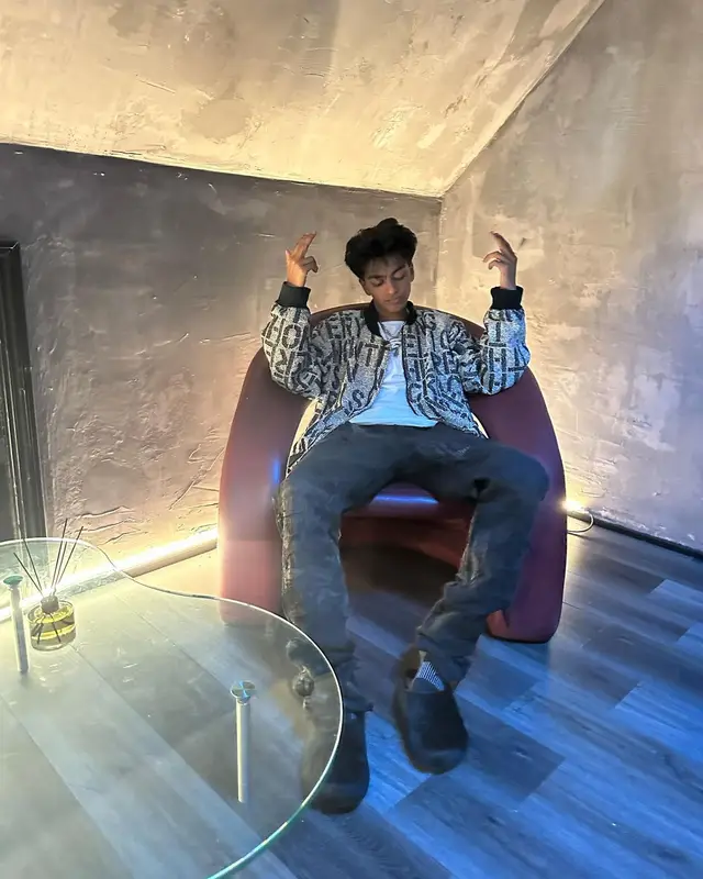 Yung Fazo outfit in Raf Simons, Undercover, and Marni, 2023