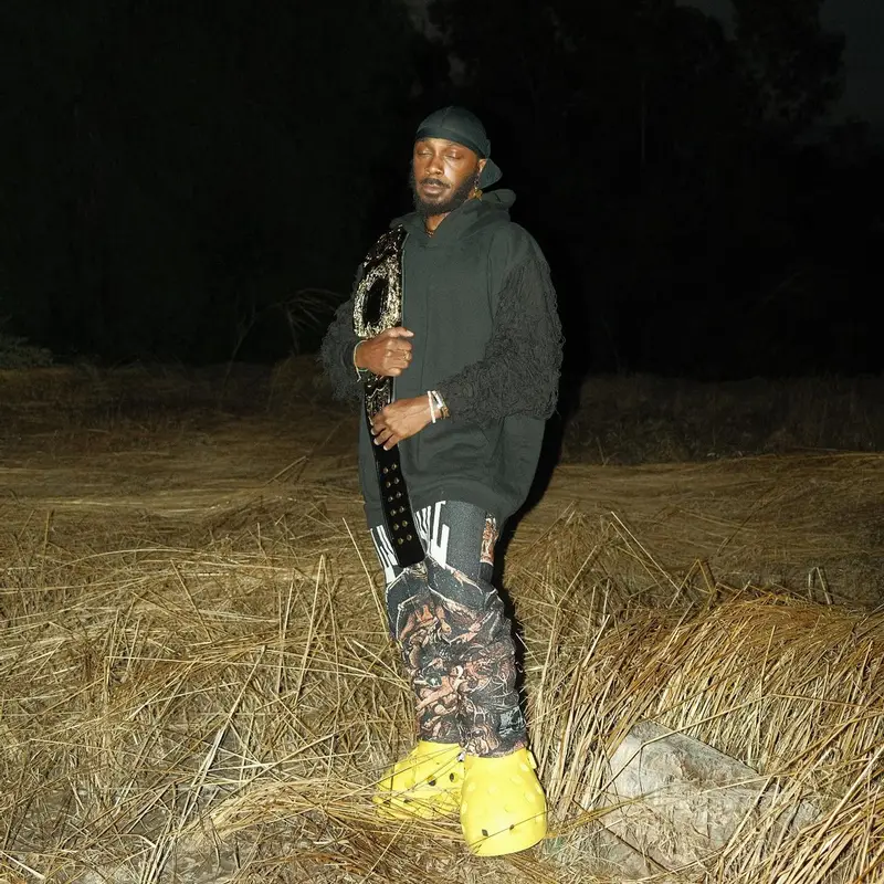 JPEGMafia outfit in Very Rare, Crocs, and MSCHF, 2023