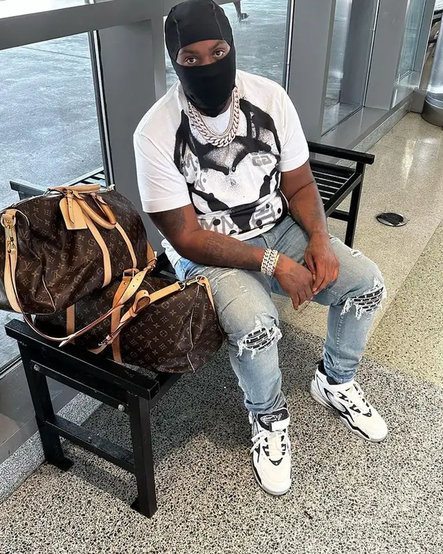 Peezy outfit in Givenchy, Amiri, and New Balance, 2023