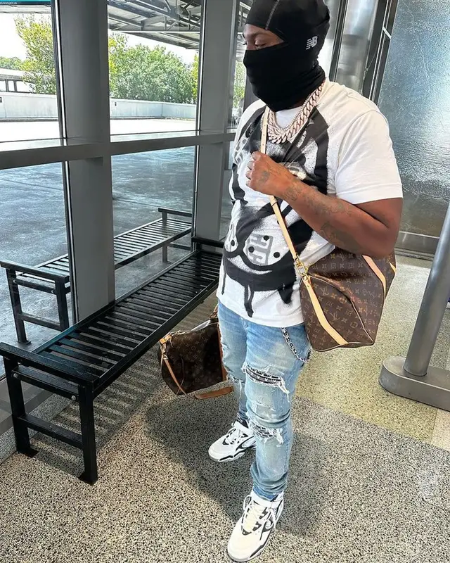Peezy outfit in Givenchy, Amiri, and New Balance, 2023
