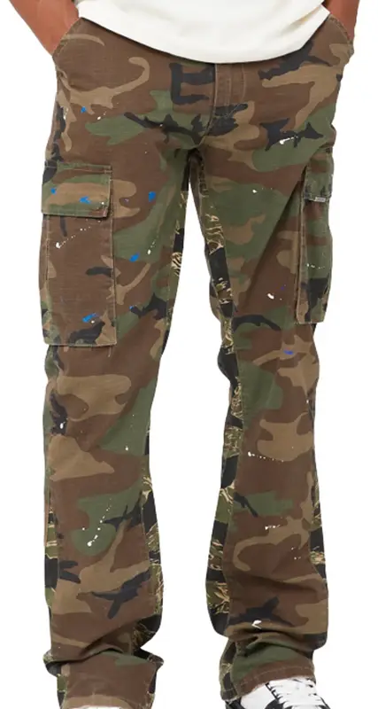 Lorenzo Veratti Camo General Cargo Pants $95