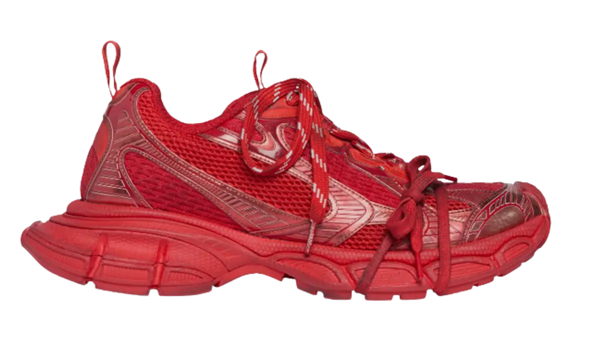 Balenciaga 3XL Red Sneakers $1090