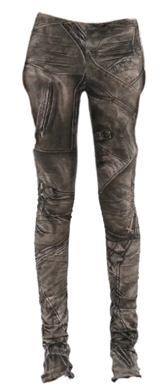 Blumarine Brown Biker Pants $650