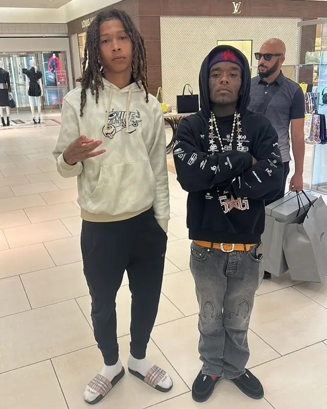 Lil Uzi Vert outfit in Balenciaga and Chrome Hearts, 2023