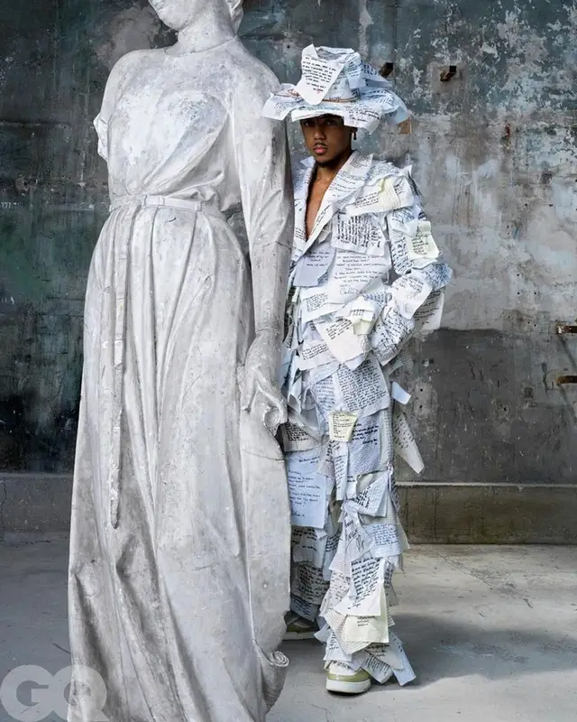 Jules Kounde outfit in Louis Vuitton, 2023