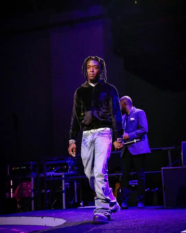 Lil Uzi Vert outfit in Balenciaga, 2023