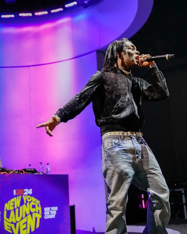 Lil Uzi Vert outfit in Balenciaga, 2023