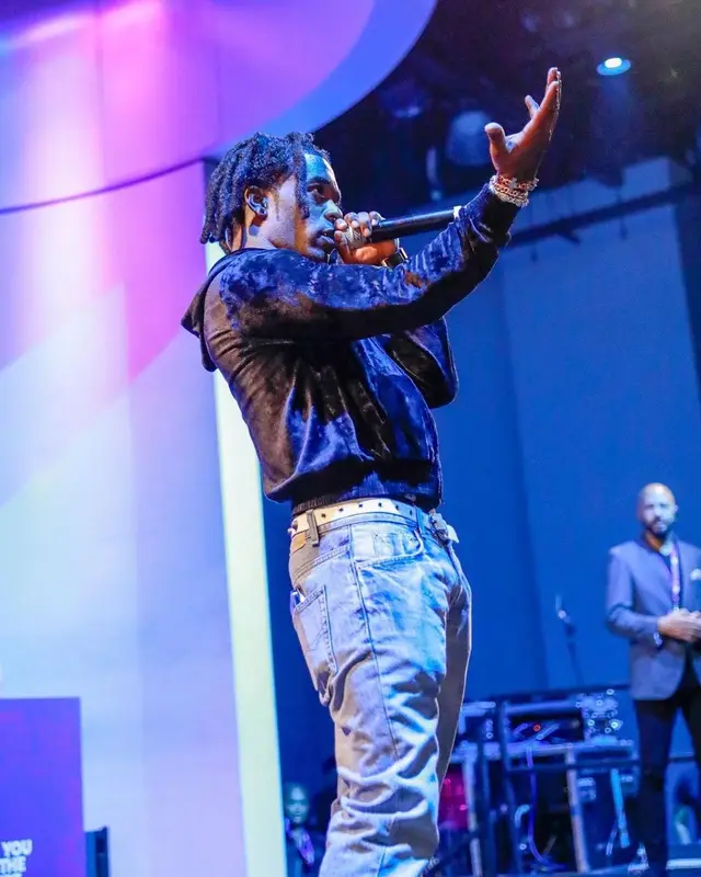 Lil Uzi Vert outfit in Balenciaga, 2023