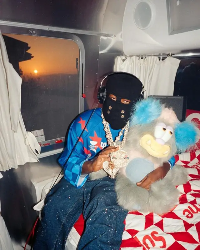 Don Toliver outfit in Liberal Youth Ministry, Rick Owens, and Leagues Cup, 2023