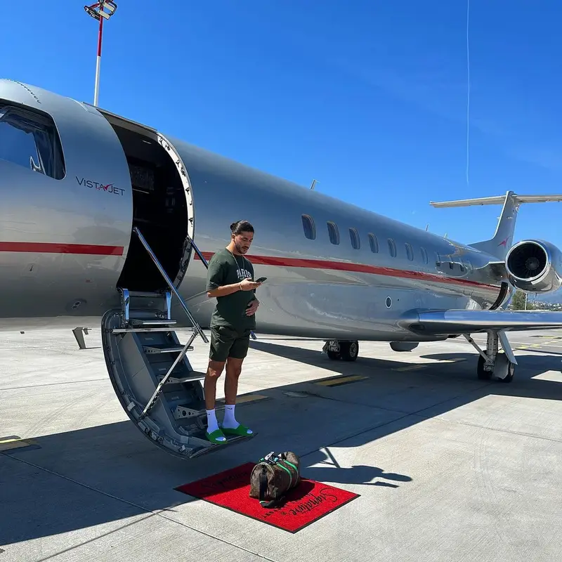 Mero outfit in Balenciaga, Nike, and Prada, 2023