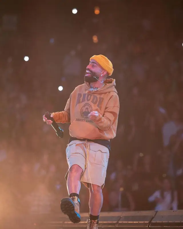 Arcangel outfit in Rhude and Timberland, 2023