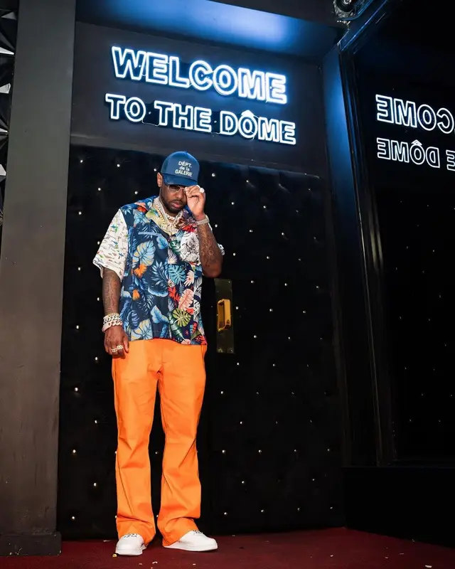 Fabolous outfit in Nike and Gallery Dept., 2023